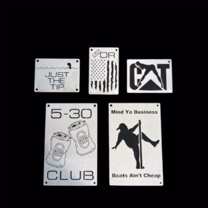 Warning Label Replacement Plates
